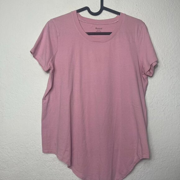 Madewell Short Sleeve Knot Front Top - Picture 4 of 7
